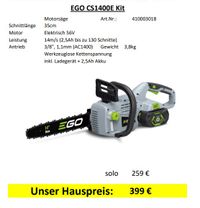 EGO CS1401E Kit
